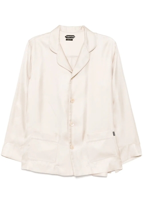TOM FORD silk shirt - Neutrals