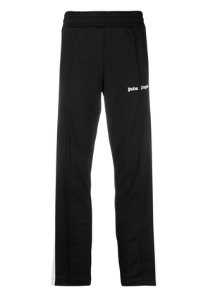 Palm Angels logo-print track pants - Black