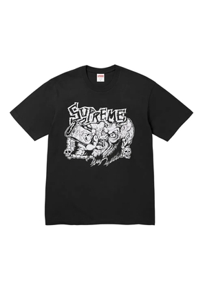 Supreme graphic-print T-shirt - Black
