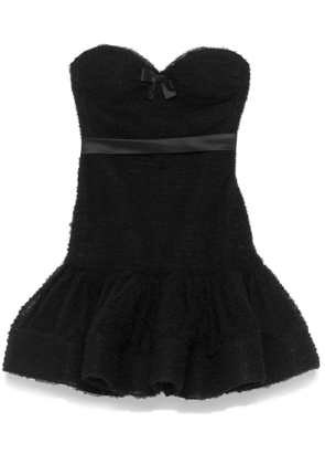 Viktor & Rolf degradé tulle mini dress - Black