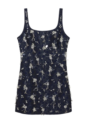 Simkhai Viva jacquard embellished mini dress - Blue