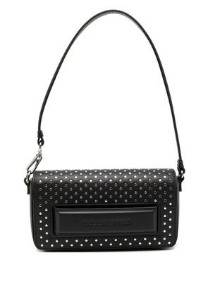 Karl Lagerfeld logo-debossed shoulder bag - Black