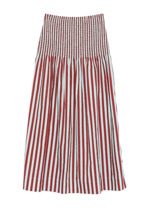 Simon Miller striped maxi skirt - Red