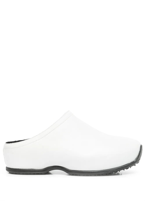 Rosetta Getty 50mm leather mules - White