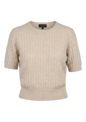 rag & bone cashmere T-shirt - Neutrals