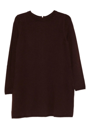 Ba&Sh Atess round-neck mini dress - Brown