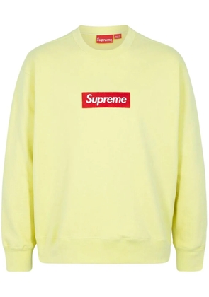 Supreme Box Logo crewneck sweatshirt - Yellow