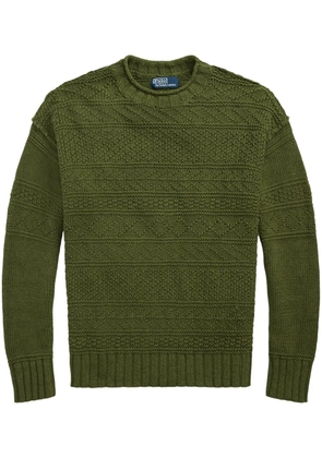 Polo Ralph Lauren patterned-knit jumper - Green