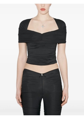 MISBHV draped top - Black