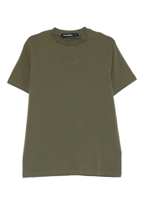 Karl Lagerfeld crew-neck T-shirt - Green