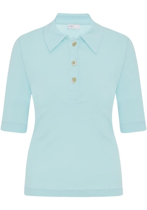 Rosetta Getty button-fastening polo top - Blue