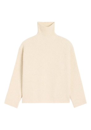 AMI Paris funnel-neck wool sweater - Neutrals