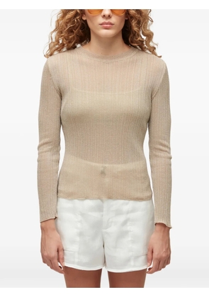 Osklen long-sleeve top - Neutrals