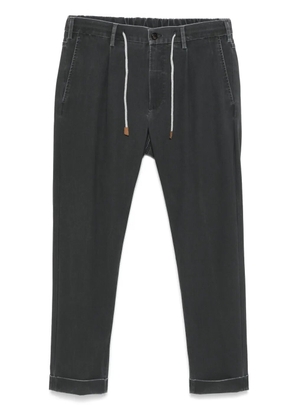 Eleventy tapered trousers - Black
