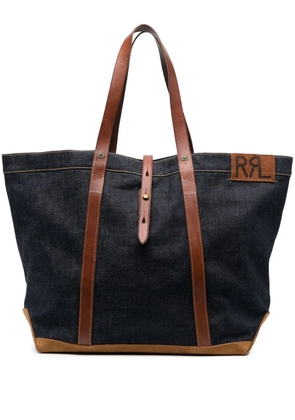 Ralph Lauren RRL leather tote bag - Blue