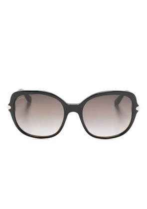 Aspinal Of London Nova oversize-frame sunglasses - Black