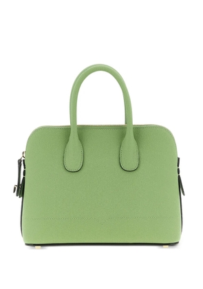 Valextra mini Mylogo bowling tote bag - Green