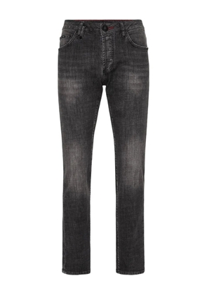 Philipp Plein star-patch jeans - Grey