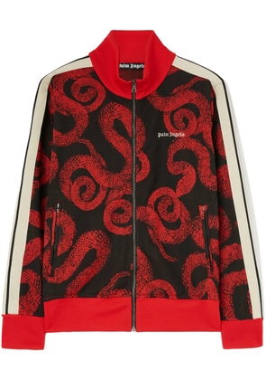 Palm Angels snake-print sweatshirt - Red