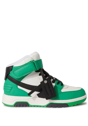 Off-White Out of Office high-top sneakers - Green