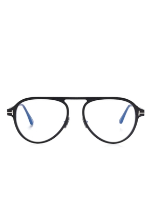 TOM FORD Eyewear pilot-frame glasses - Black