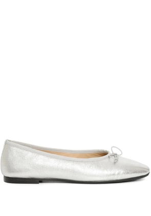 Sarah Chofakian Desk ballerina shoes - Silver
