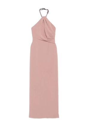 Solace London Riva maxi dress - Brown