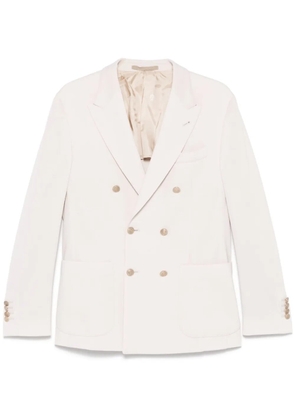 Eleventy double-breasted blazer - Neutrals