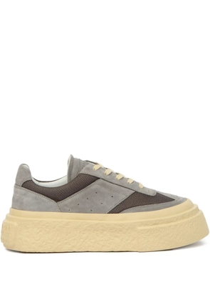 MM6 Maison Margiela Gambetta leather sneakers - Grey