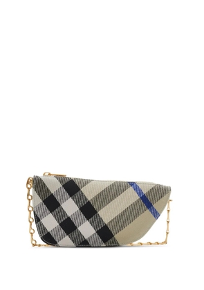 Burberry Shield check-pattern mini bag - Neutrals