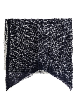 Giorgio Armani cashmere scarf - Blue