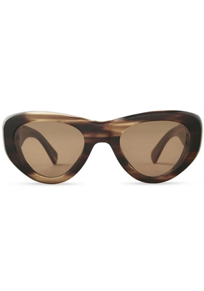MR. LEIGHT Reveler S oval-frame sunglasses - Brown