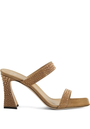 Giuseppe Zanotti Ron suede ankle boots - Brown