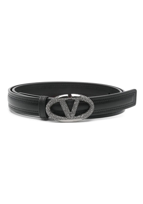 Valentino Garavani VLogo Signature belt - Black