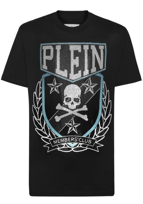 Philipp Plein Patch Skull&Bones T-shirt - Black