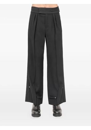 Setchu pleated trousers - Black
