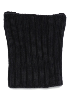 Dell'oglio ribbed neck warmer - Blue