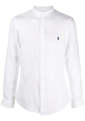 Polo Ralph Lauren Polo Pony collarless shirt - White