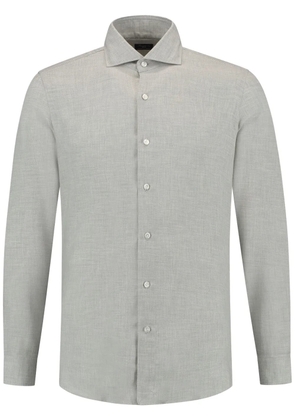 Finamore 1925 Napoli cutaway-collar shirt - Neutrals