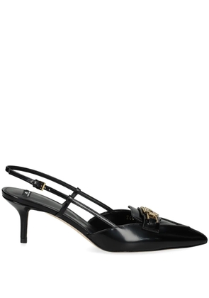 Elisabetta Franchi 60mm leather pumps - Black