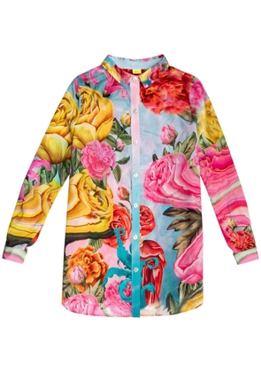 Agua Bendita Crystal shirt - Pink