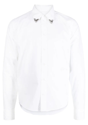 Off-White straight-point collar shirt