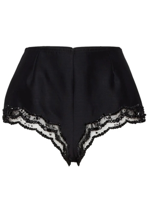 DSQUARED2 lace trim shorts - Black