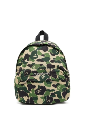 A BATHING APE® ABC Camo print small backpack - Green