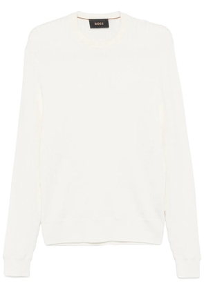 BOSS Eldo sweater - White