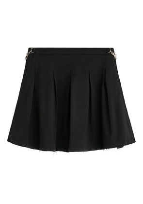 OUR LEGACY Object frayed pleated skirt - Black
