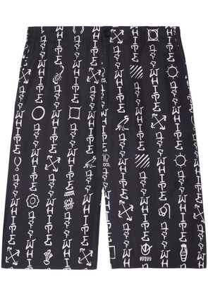 Off-White Type Ao bermuda shorts - Black