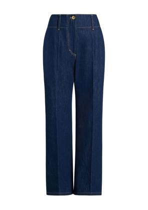 Patou wide-waistband jeans - Blue