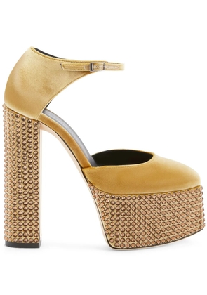 Giuseppe Zanotti 150mm Bebe Strass pumps - Gold