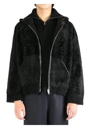 ATELIER NEW YORK shearling jacket - Black